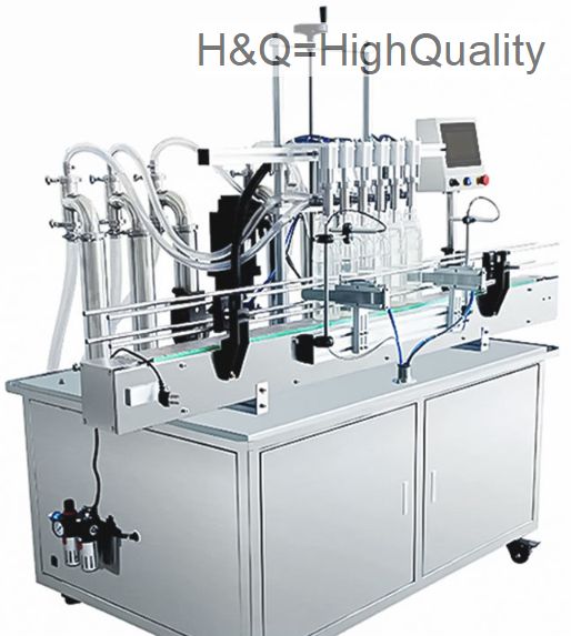 HQ-6GB Fully Automatic Piston High Viscosity Liquid Filling Machine