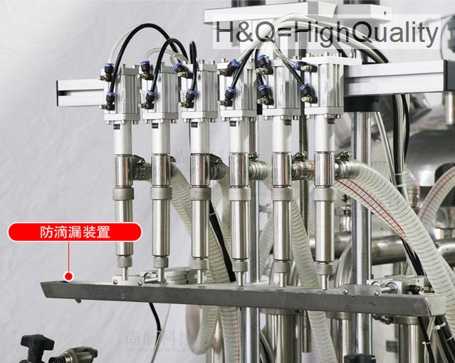 HQ-6GB Fully Automatic Piston High Viscosity Liquid Filling Machine