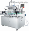 HQ-6GB Fully Automatic Piston High Viscosity Liquid Filling Machine