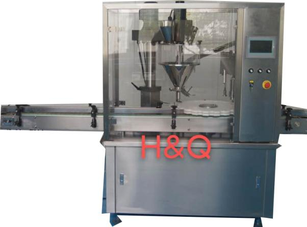 HQ-1FPC Food Grade flour Fully-automatic Powder Filling Machines