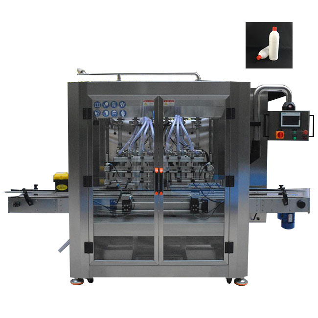 HQ-GLB6 Piston Pump Liquid Filling Machine