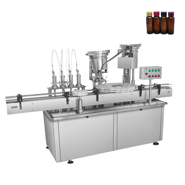 HQ-ZY4C1 Automatic Liquid Filling-capping Machine