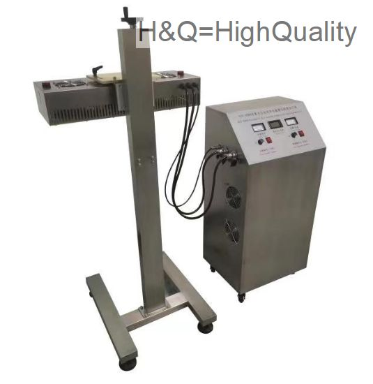 Continuous electromagnetic induction aluminum foil sealing machine