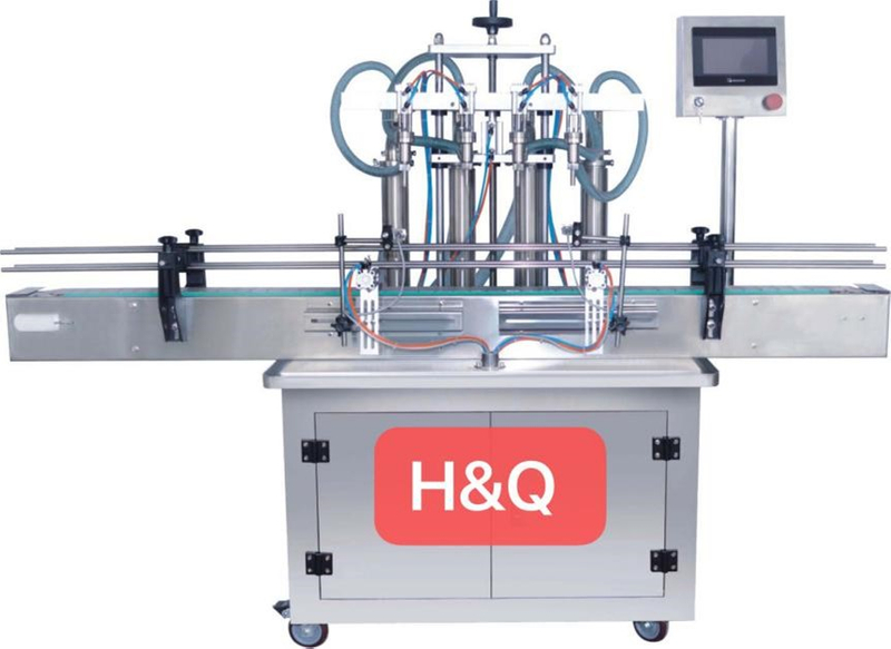 HQ-6GB Fully Automatic Piston High Viscosity Liquid Filling Machine