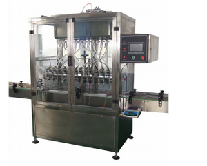 HQ-12G Liner type gravity liquid filling machine Fully-automatic Liquid Filling Machine