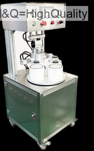 HQ-ZKXG4 Glass bottle semi-automatic vacuum capping machine