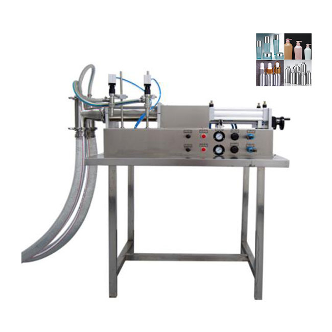 HQ-YG500 Pneumatic Self-suck Liquid Filling Machine-Semi-automatic Paste Filling Machine