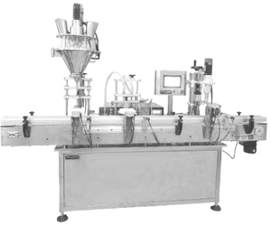 HQ-FS200 Electric Fully-automatic Powder mix liquid Filling Machines