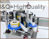 Positioned labeling machine,Automatic Star wheel positioning Vertical Labeling Machine